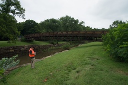 ‘Like a detective looking for evidence in a crime scene’: How collecting high-water marks helps flood risk reduction efforts