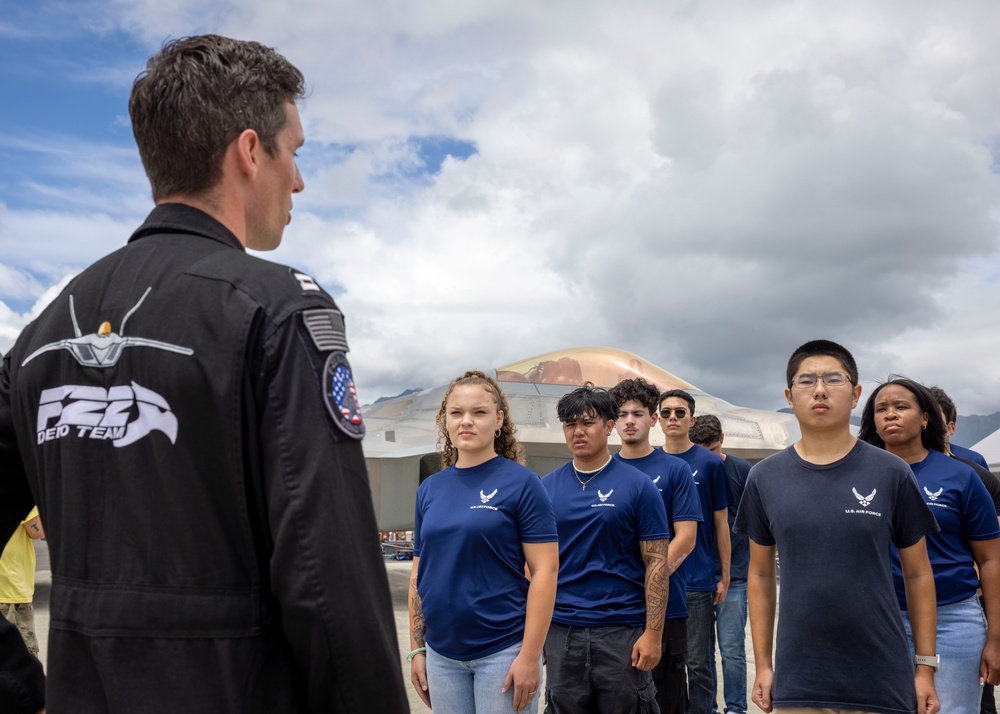 Precision, Power, and Community: F-22 Raptor Demonstration at Kaneohe Bay, Hawaii