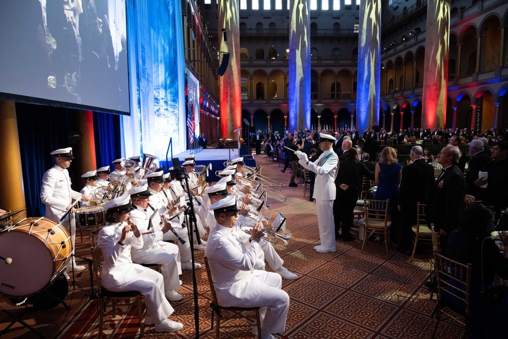Navy Band Performs at the Lone Sailor Awards Dinner