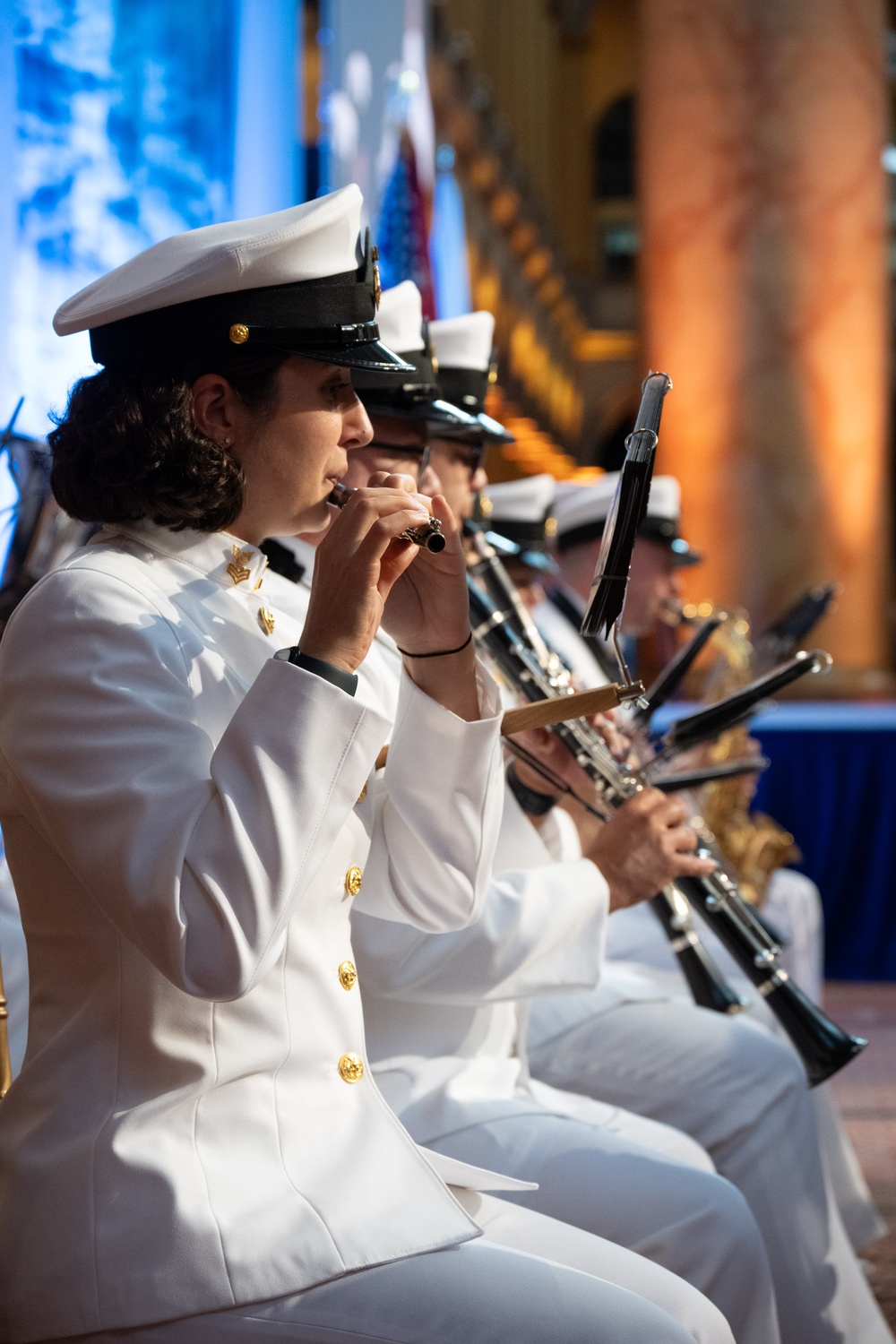 Navy Band Performs at the Lone Sailor Awards Dinner