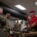 Maj. Gen. Fast, Chief Dennis visit Westover