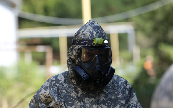 101st Airborne Division (Air Assault) Conducts Live Chemical Agent Training with Slovak Armed Forces