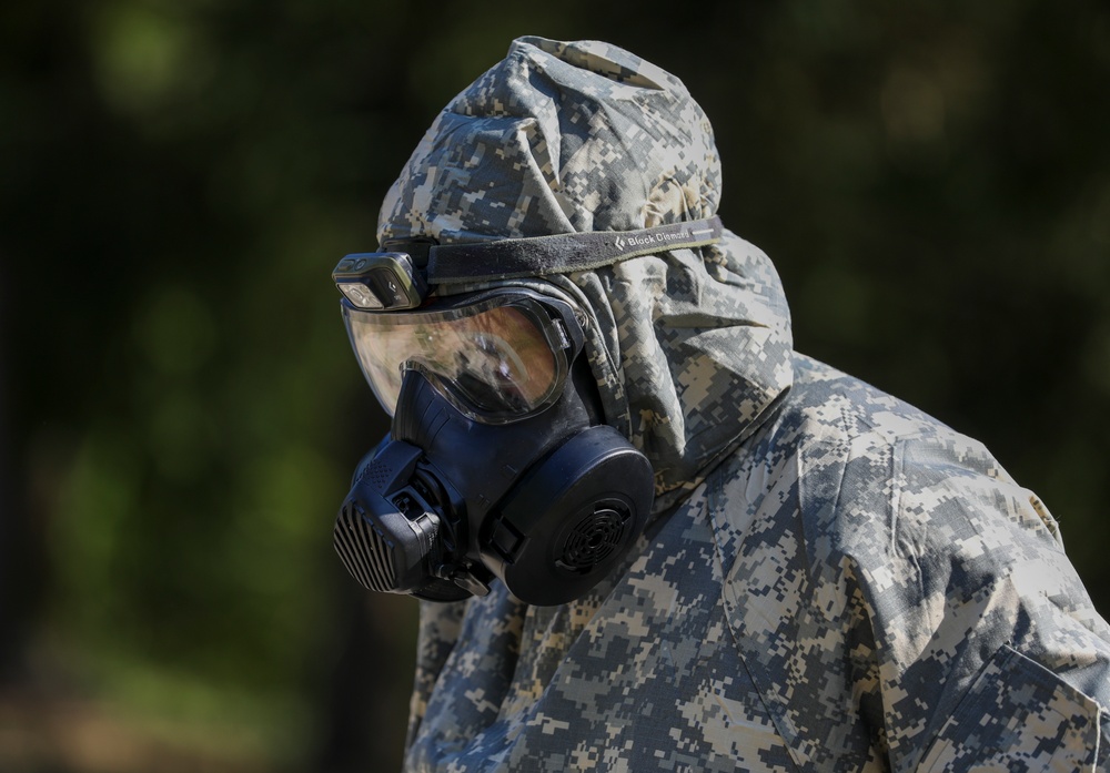 101st Airborne Division (Air Assault) Conducts Live Chemical Agent Training with Slovak Armed Forces