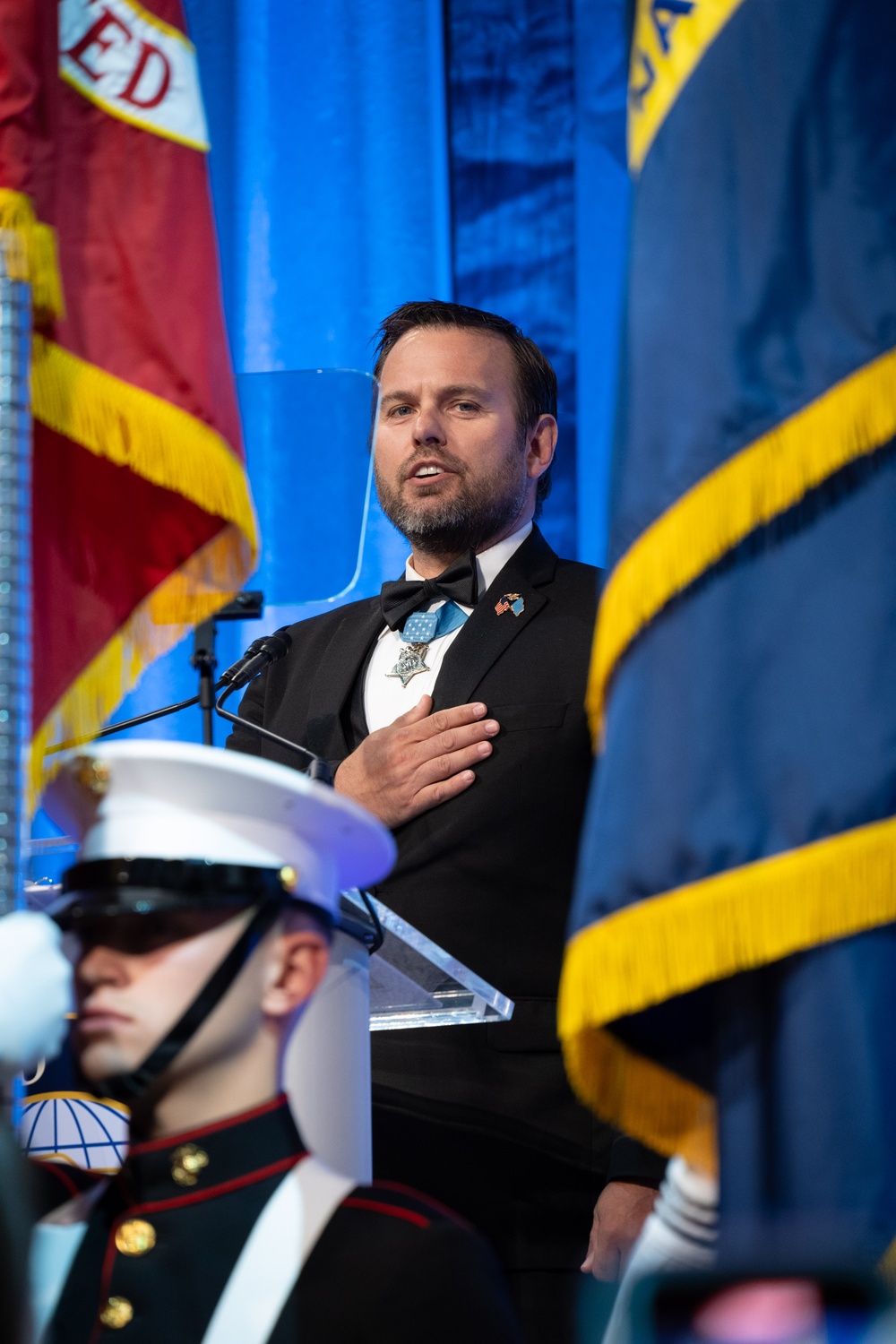 Honored Guests Speak at the Lone Sailor Awards Dinner