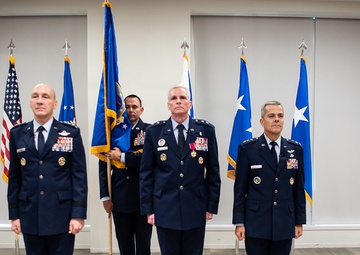 AFMEDCOM holds redesignation and change of command ceremony