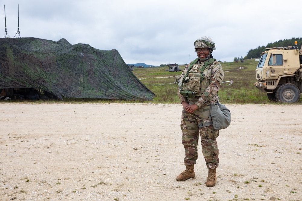 Task Force Desert Knight Takes Flight with Support from 2-501st GSAB at Saber Junction 25