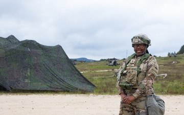 Task Force Desert Knight Takes Flight with Support from 2-501st GSAB at Saber Junction 25