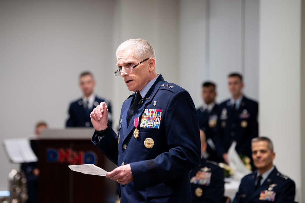 AFMEDCOM holds redesignation and change of command ceremony