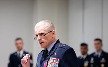 AFMEDCOM holds redesignation and change of command ceremony