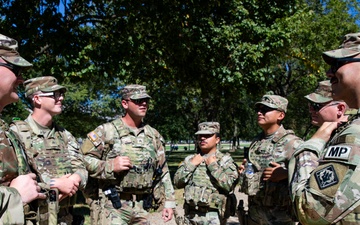 Mississippi National Guard Soldiers Conduct a Presence Patrol at the National Mall
