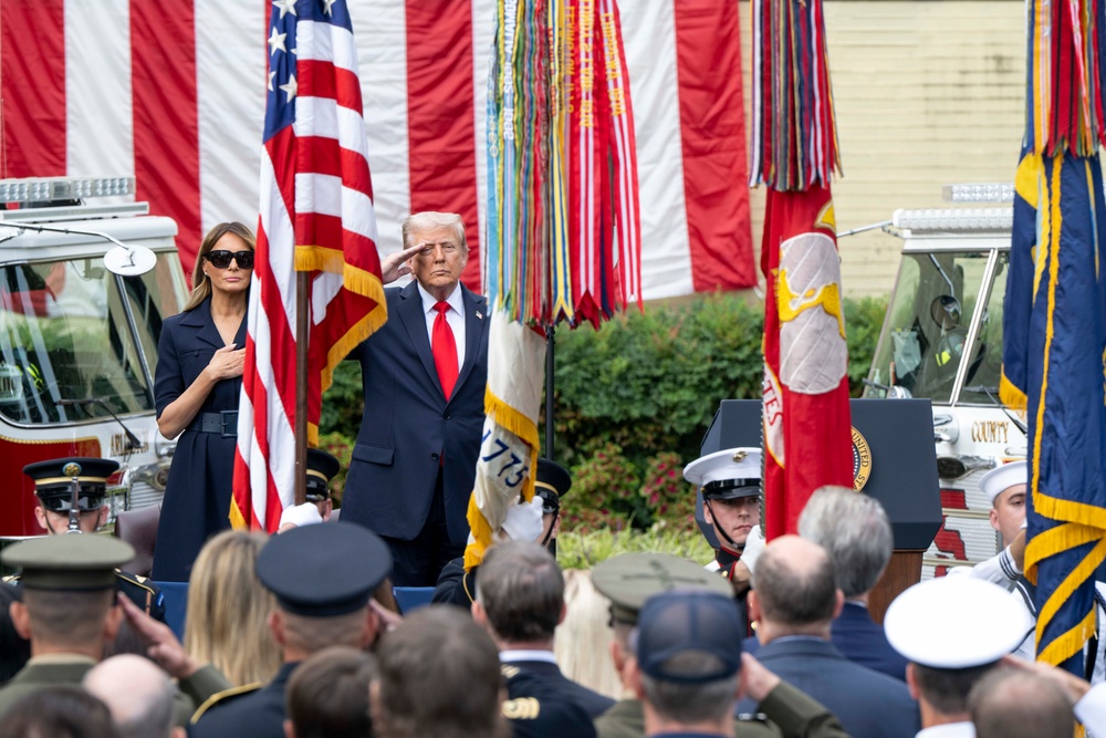 POTUS Attends 24th 9/11 Pentagon Observance Ceremony