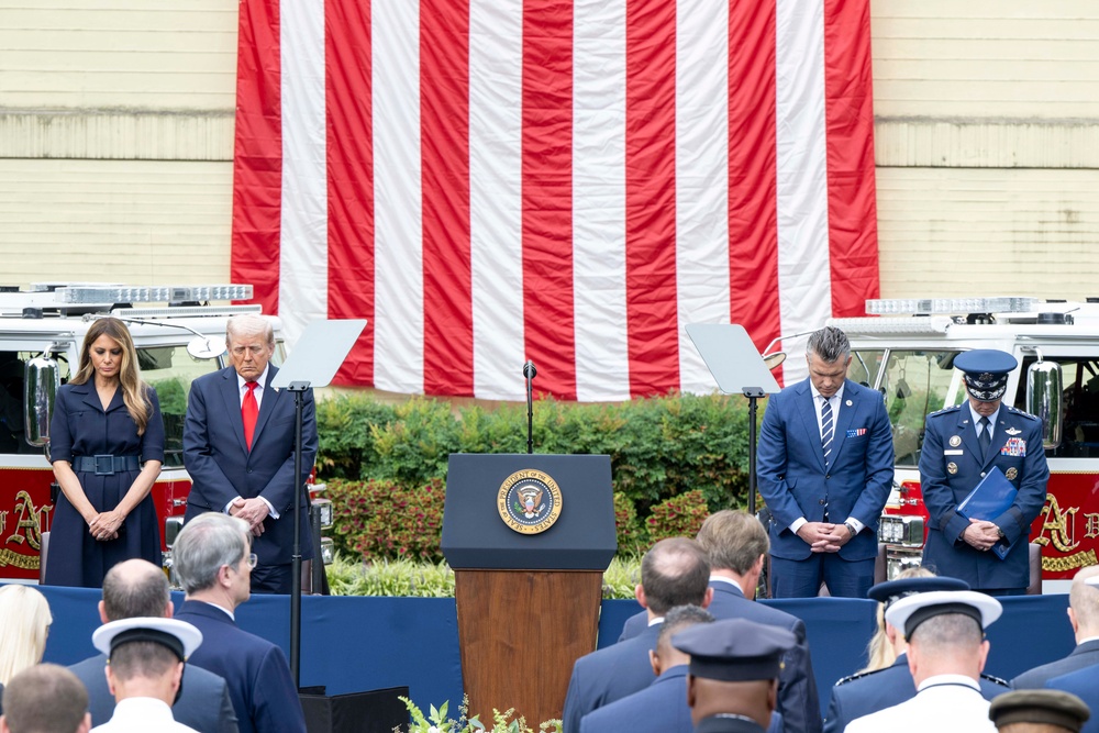 POTUS Attends 24th 9/11 Pentagon Observance Ceremony