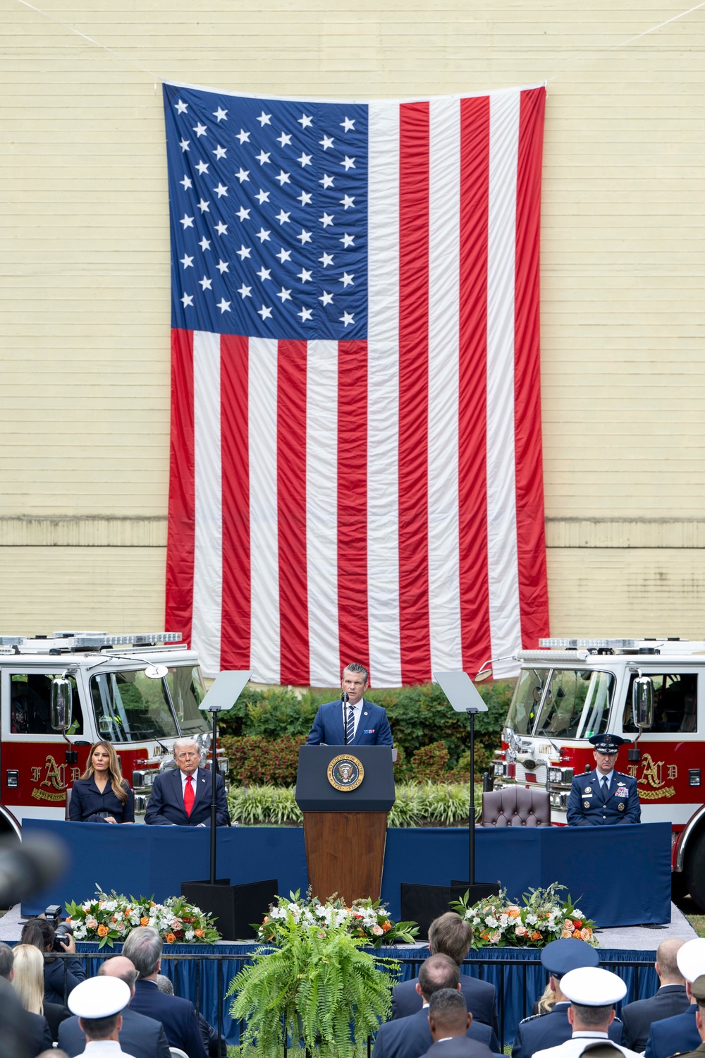POTUS Attends 24th 9/11 Pentagon Observance Ceremony