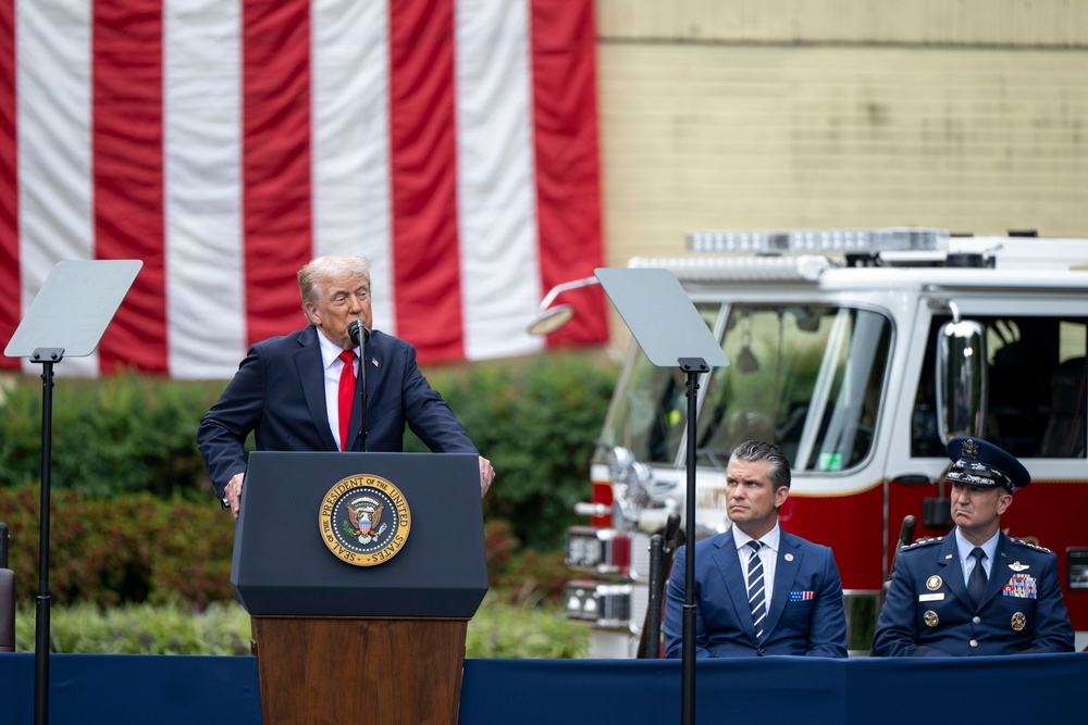 POTUS Attends 24th 9/11 Pentagon Observance Ceremony