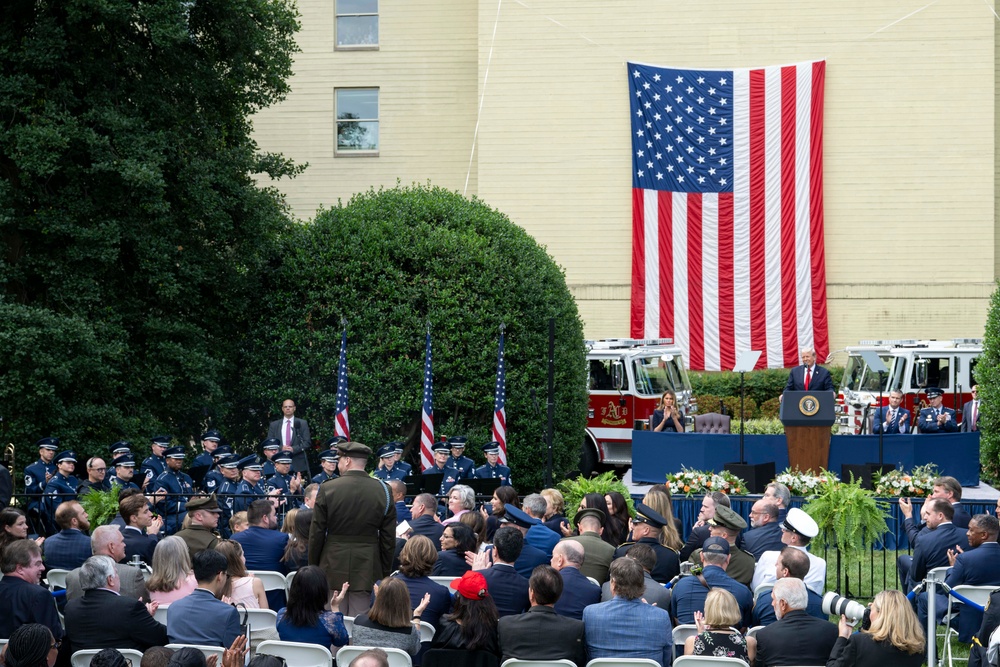 POTUS Attends 24th 9/11 Pentagon Observance Ceremony