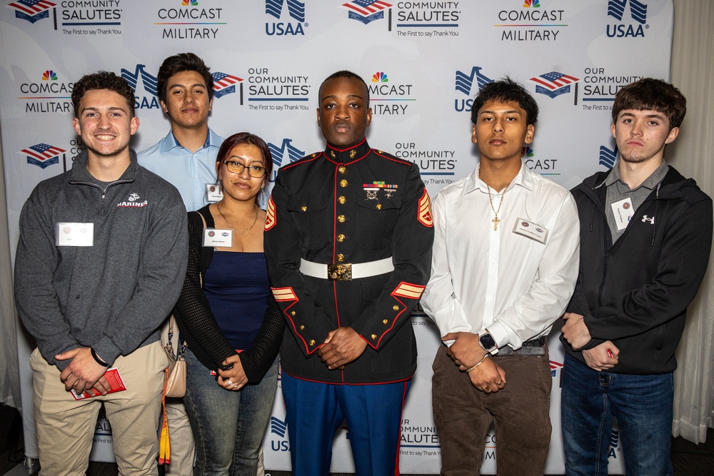 Our Community Salutes High School Enlistee Recognition Ceremony | Recruiting Station Baltimore