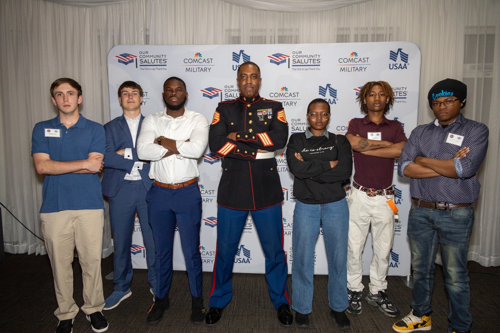 Our Community Salutes High School Enlistee Recognition Ceremony | Recruiting Station Baltimore
