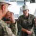 Rear Adm. Casey Moton, Program Executive Officer, Aircraft Carriers, Visits PCU John F. Kennedy