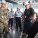 Rear Adm. Casey Moton, Program Executive Officer, Aircraft Carriers, Visits PCU John F. Kennedy