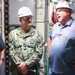 Rear Adm. Casey Moton, Program Executive Officer, Aircraft Carriers, Visits PCU John F. Kennedy
