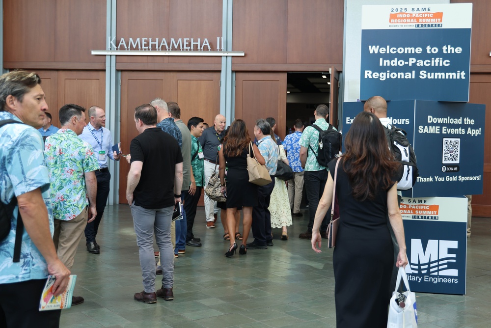 NAVFAC Hawaii, NAVFAC Pacific leaders attend SAME Indo-Pacific Regional Summit NAVFAC Hawaii, NAVFAC Pacific leaders attend SAME Indo-Pacific Regional Summit