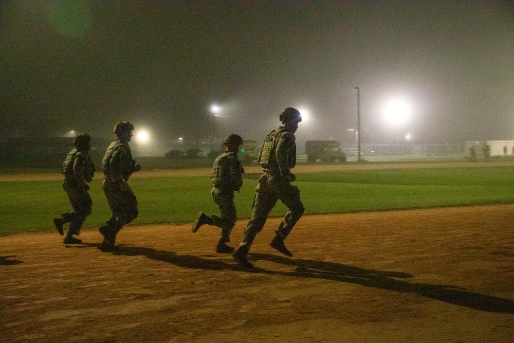 OC/Ts Compete in Physical Fitness