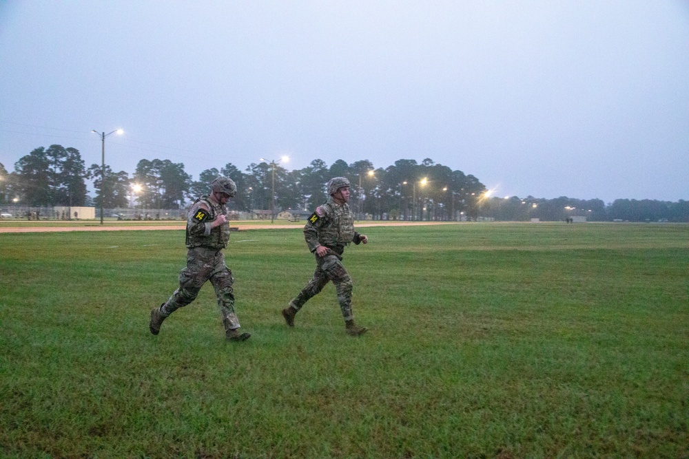 OC/Ts Compete in Physical Fitness