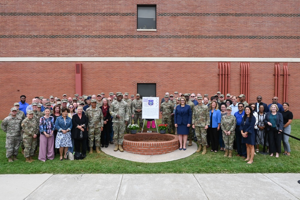 Air Force Sustainment Center buries time capsule for 40th Anniversary