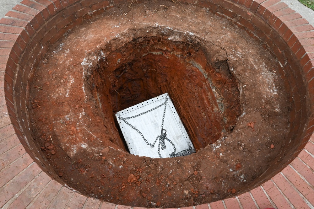 Air Force Sustainment Center buries time capsule for 40th Anniversary
