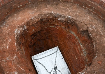 Air Force Sustainment Center buries time capsule for 40th Anniversary