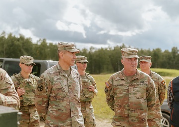 Tennessee senior leaders visit 278th ACR Task Force Saber at Grafenwoehr