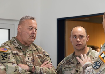 Maj. Gen. Ross visits Task Force Saber at Grafenwoehr