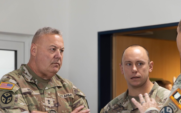 Maj. Gen. Ross visits Task Force Saber at Grafenwoehr