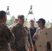 MG Warner Ross and CSM Dale Crockett Visits JMTG-U