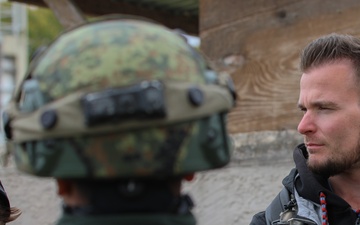 Training to Stabilize: Civil Affairs and PSYOP Key in Civilian Crisis Scenario at JMRC, Saber Junction 25