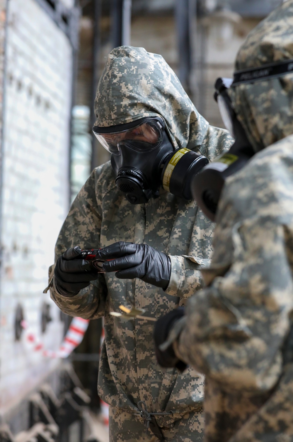 110th Chemical Battalion Conducts Live Chemical Agent Training during Toxic Valley 25
