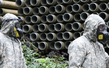 110th Chemical Battalion Conducts Live Chemical Agent Training during Toxic Valley 25