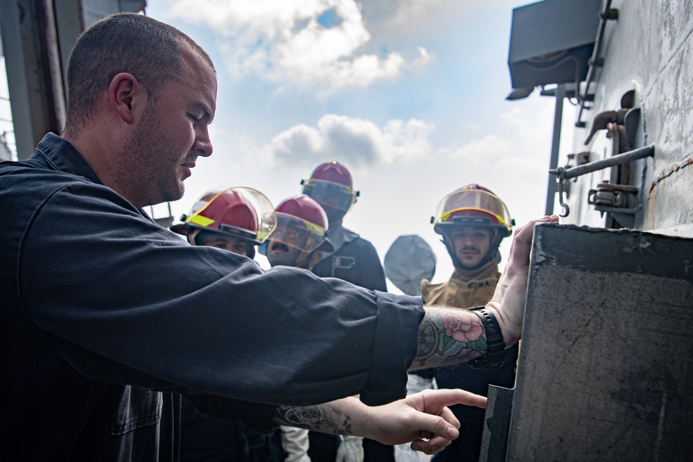 USS Gridley Daily Operations