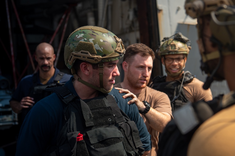 USS Gridley VBSS Training