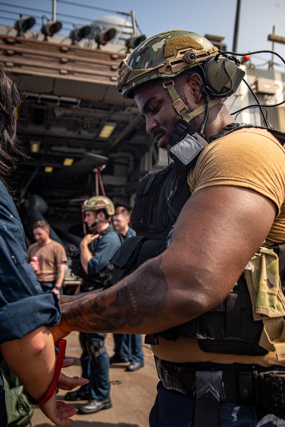 USS Gridley VBSS Training