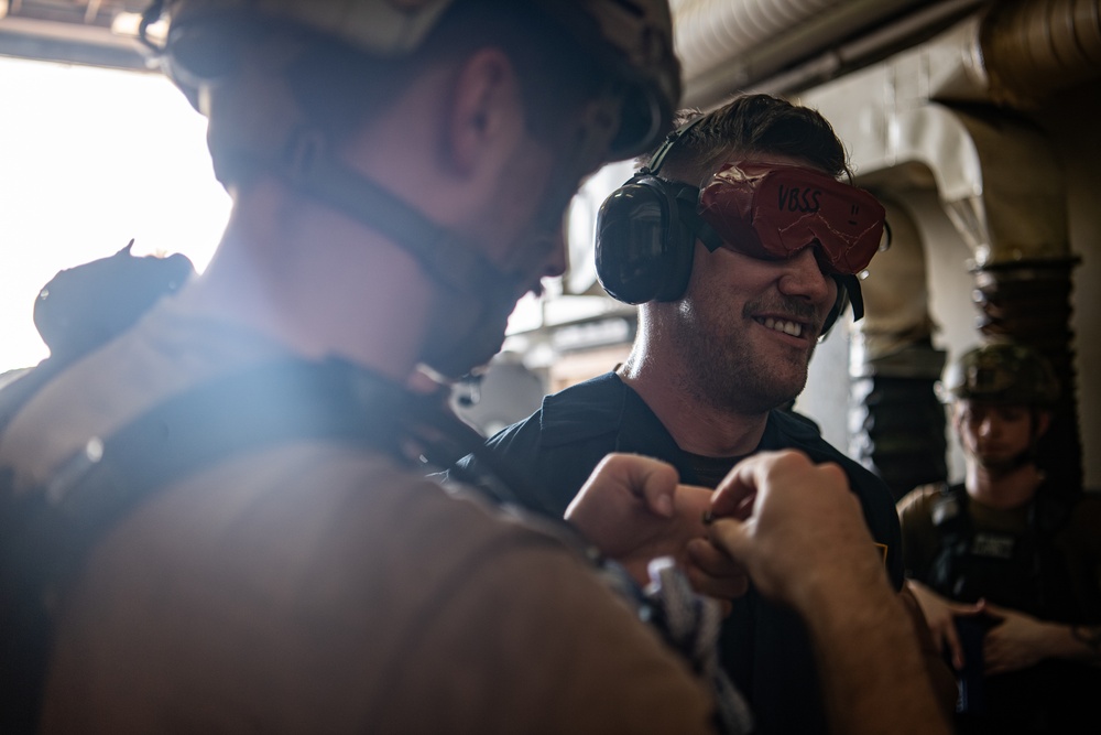 USS Gridley VBSS Training