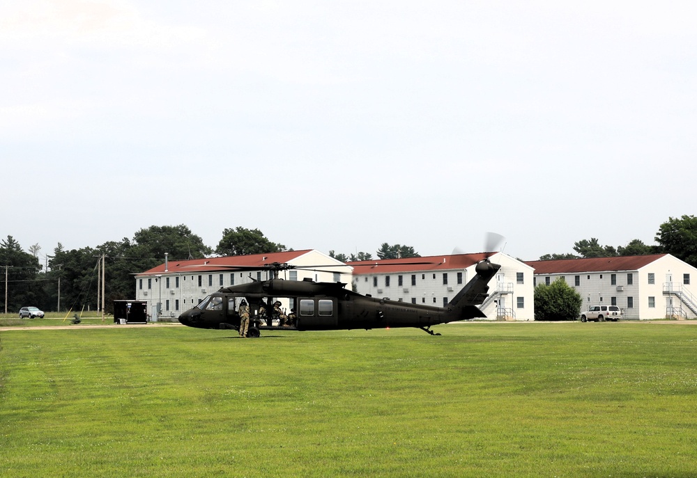 July 2025 Black Hawk training operations at Fort McCoy