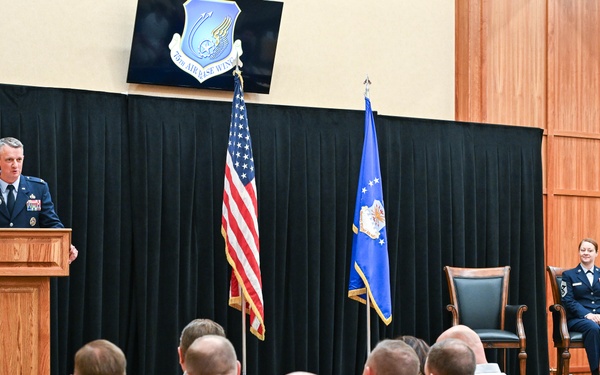 Chief Master Sgt. Tina Gilson assumes role as 75th ABW command chief