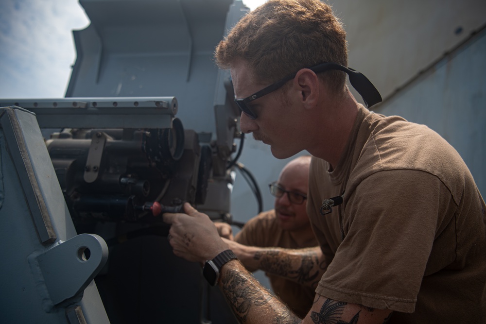 USS Gridley Daily Operations