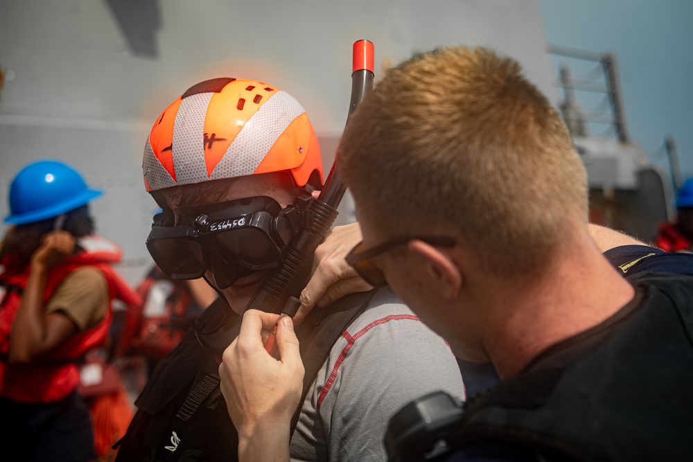 USS Gridley Daily Operations