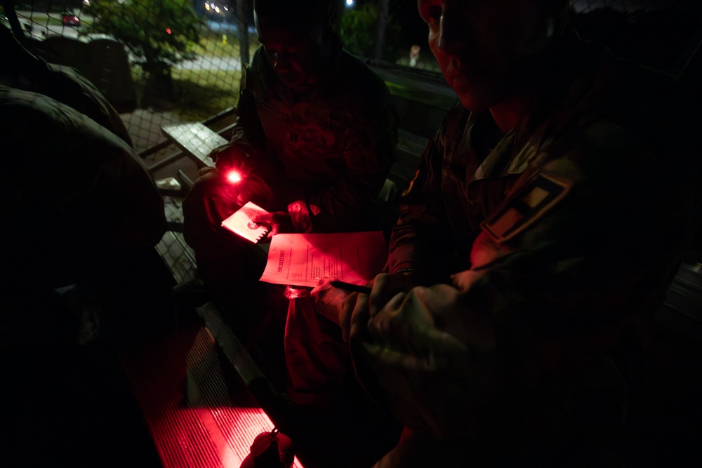 OC/Ts Take Part in Written Exam