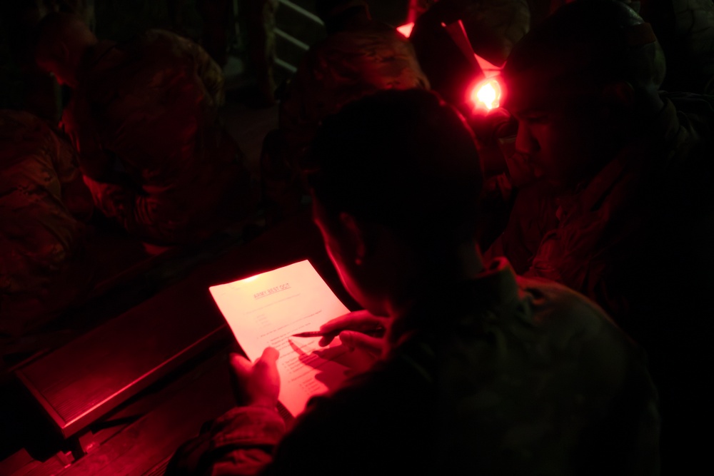 OC/Ts Take Part in Written Exam