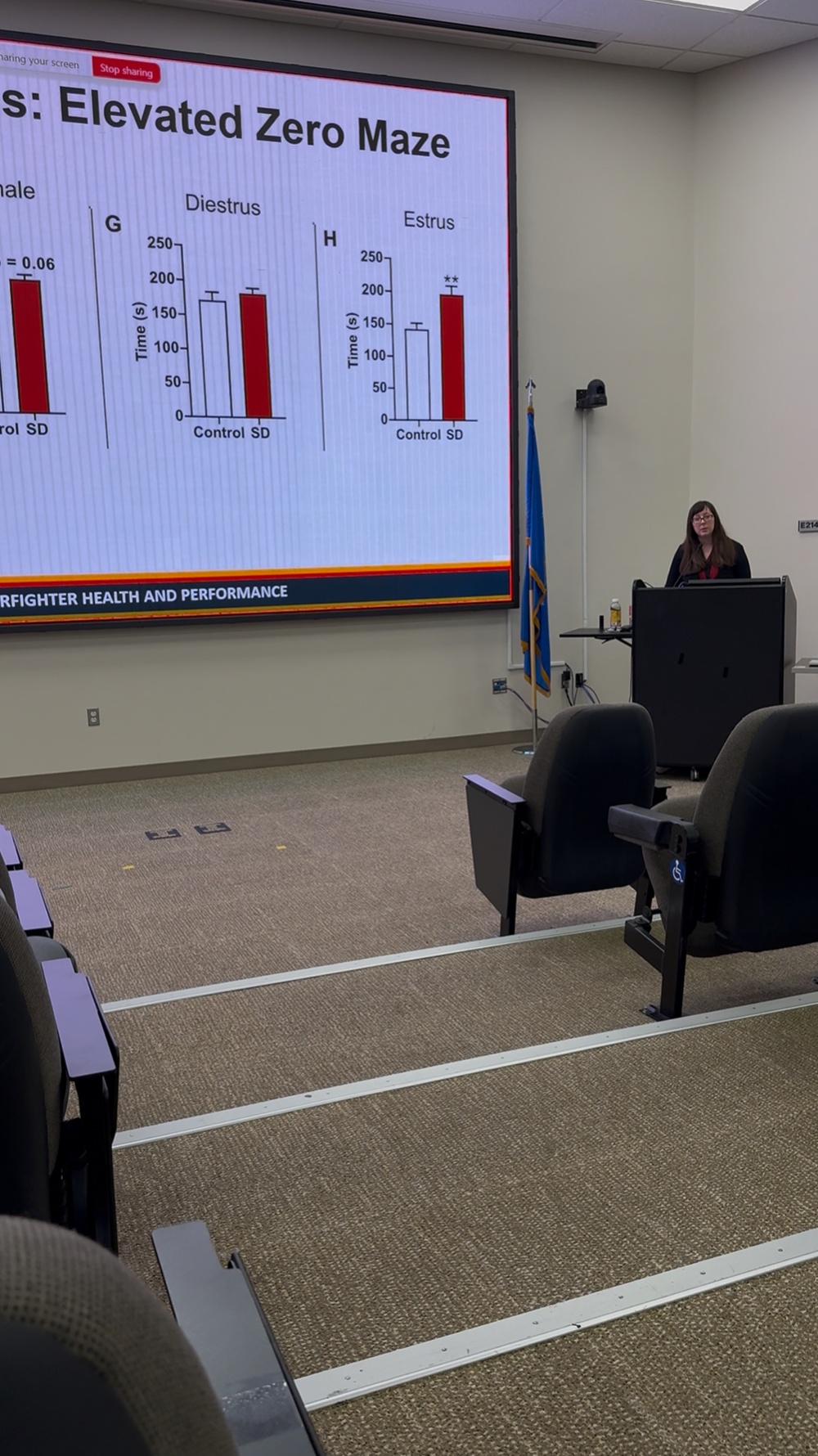 NAMRU Dayton Scientists Presents Sleep Research