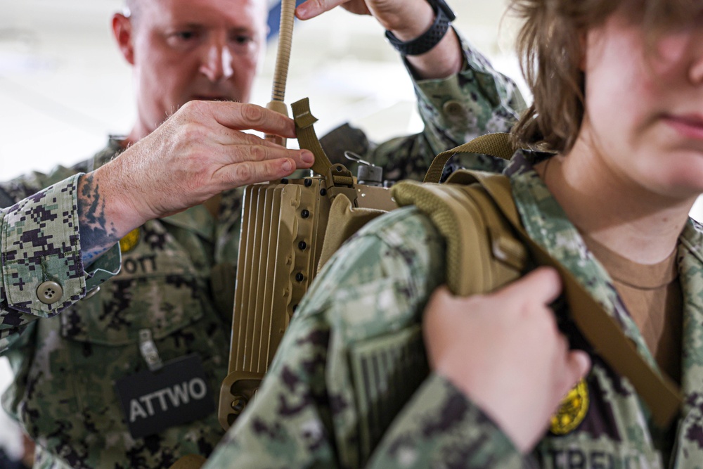 DRAKE Training Aboard PCU John F. Kennedy