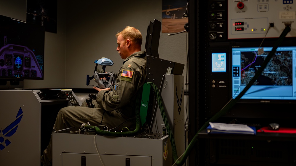 Aerospace physiology training at Travis AFB